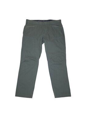 Eddie Bauer Mens Green Outdoor Hiking Pants 38x32 Stretch Durable Work Tech